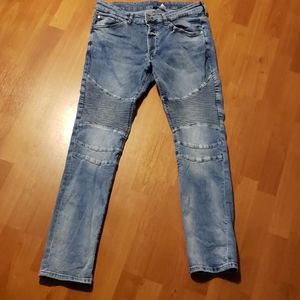 H&M Skinny Moto Jeans